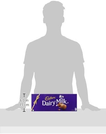 Cadbury Dairy Milk Chocolate Gift Bar, The Classic Creamy Taste, Perfect for Sharing, Extra-Large, 850 g (Pack of 1)