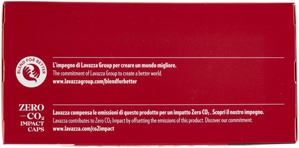 Lavazza, A Modo Mio Passionale, 256 Coffee Capsules for an Espresso with Caramel and Chocolate Notes, 100% Arabica, Intensity 11/13, Dark Roast, 16 Packs x 16 Capsules