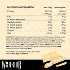 Warrior Crunch 20g High Protein Bars - Low Sugar/Carb Snack Bar - 12 Pack x 64g - Consume at Breakfast, Post-workout - Triple Layer - Incredibly Tasty - Halal Certified (White Chocolate)
