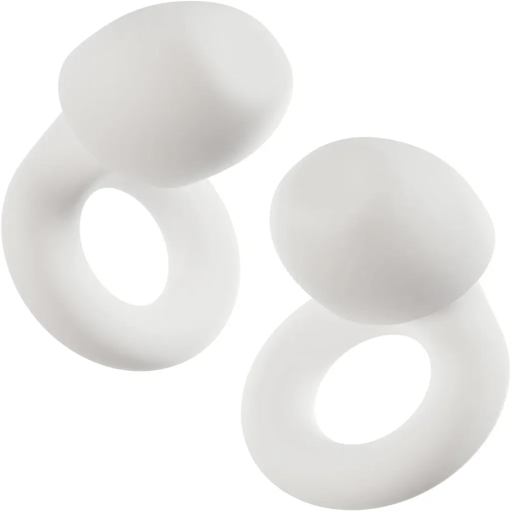 Loop Quiet 2 Ear Plugs - Ultra-Comfy Reusable Noise-Reducing Earplugs for Sleep, Deep Focus, Travel, Sensitivity | Flexible Hearing Protection | Customizable Fit | 24dB (SNR) Noise Reduction