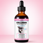 Frovetani Liquid Collagen for Dogs | Collagen for Dogs | Liquid Collagen Skin and Coat | Itching Relief for Dogs with Allergies | Skin and Fur Supplement for Dogs Bacon Flavour 2fl.oz