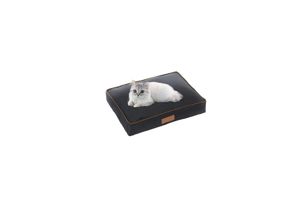 Ellie-Bo Large Dog Bed for 36-inch Dog Cage/Crate - Black Waterproof