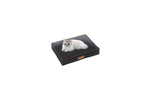 Ellie-Bo Large Dog Bed for 36-inch Dog Cage/Crate - Black Waterproof