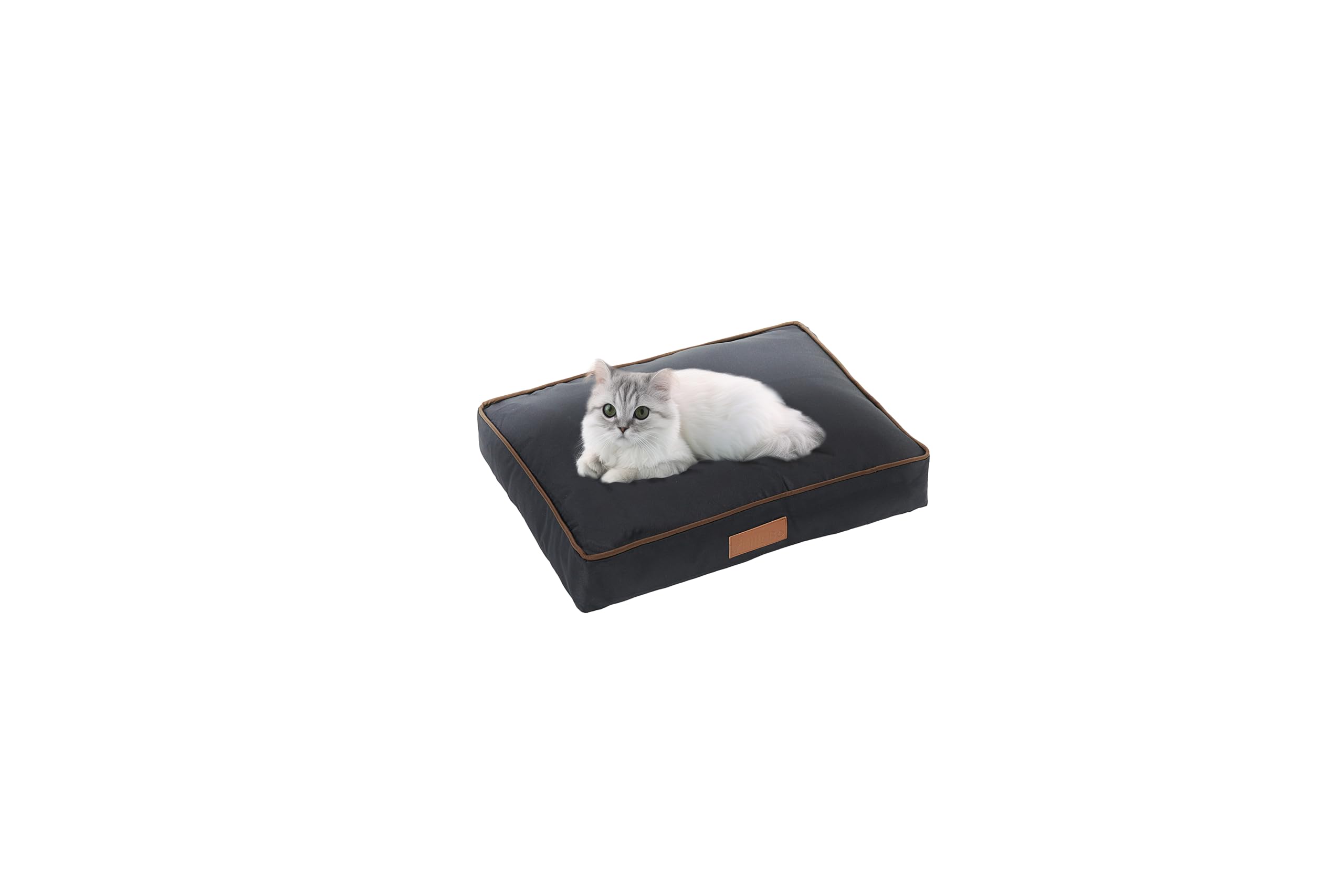 Ellie-Bo Large Dog Bed for 36-inch Dog Cage/Crate - Black Waterproof
