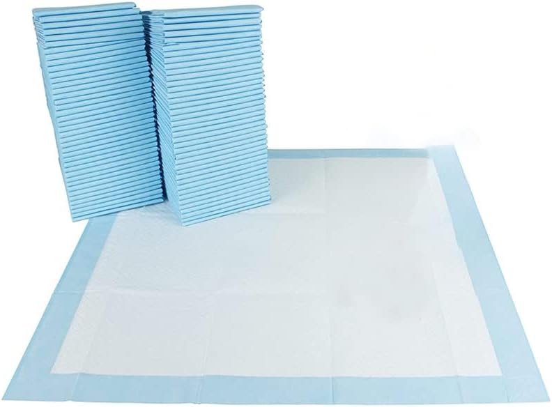 Bargain Factory - Pet Potty Training Pads Pack of 50 for Dogs Puppy Pads - Super-Absorbent 5 Layers Waterproof - 56 x 56 cm - Disposable Puppy Pee Pads