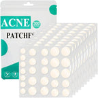 Zemolo 300pcs Pimple Patches Spot Patches Acne Hydrocolloid Salicylic Acid, Acne Absorbing Invisible Stickers，Cover Dot for Pimples Whiteheads Day & Night
