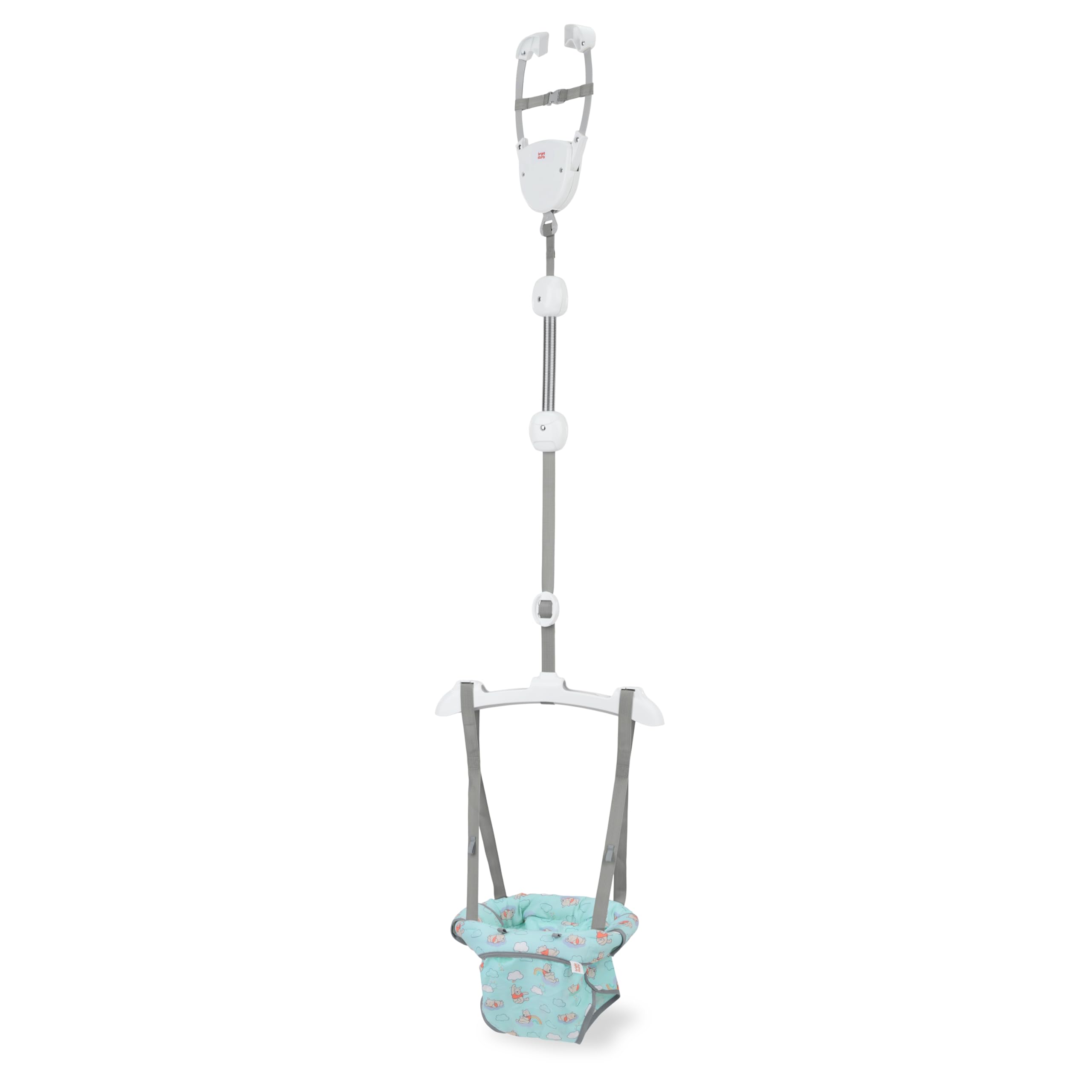 Bright Starts Playful Parade Door Jumper for Baby with Adjustable Strap, 6 Months and Up, Max Weight 26 lbs