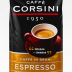 CAFFÈ CORSINI 1950 Caffè Corsini in Grani Espresso, 1 kg. Selection of coffee beans for a blend with intense and creamy flavour