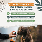 Pets Purest Scottish Salmon Oil For Dogs, Cats, Horse, Ferret - Pure Omega 3, 6 & 9 Fish Oil Food Treats Supplement for Natural Coat, Immune Support, Itchy Skin, Joint & Brain Health (500ml)