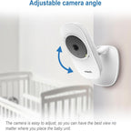 VTech VM3250 Video Baby Monitor with Camera,300m Long Range, Baby Monitor with 2.8"LCD Screen,Up to 19-hr Video Streaming,Night Vision,Secured Transmission,Temperature Sensor,Soothing Sounds,2X Zoom