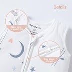 Mosebears Baby Winter Sleeping Bag, Children's Sleeping Bag, 2.5 Tog, Baby Sleeping Bags,100% Cotton for Various Sizes from Birth to Age of 24 Months(12-18 Months)