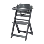 Bebeconfort Timba Evolutive Wooden High Chair, 6 Months-99 Years, Up to 110 kg, Baby High Chair, Removable Tray, Adjustable Seat & Footrest, 3-point Safety Harness, Fits Timba Baby, Natural Wood