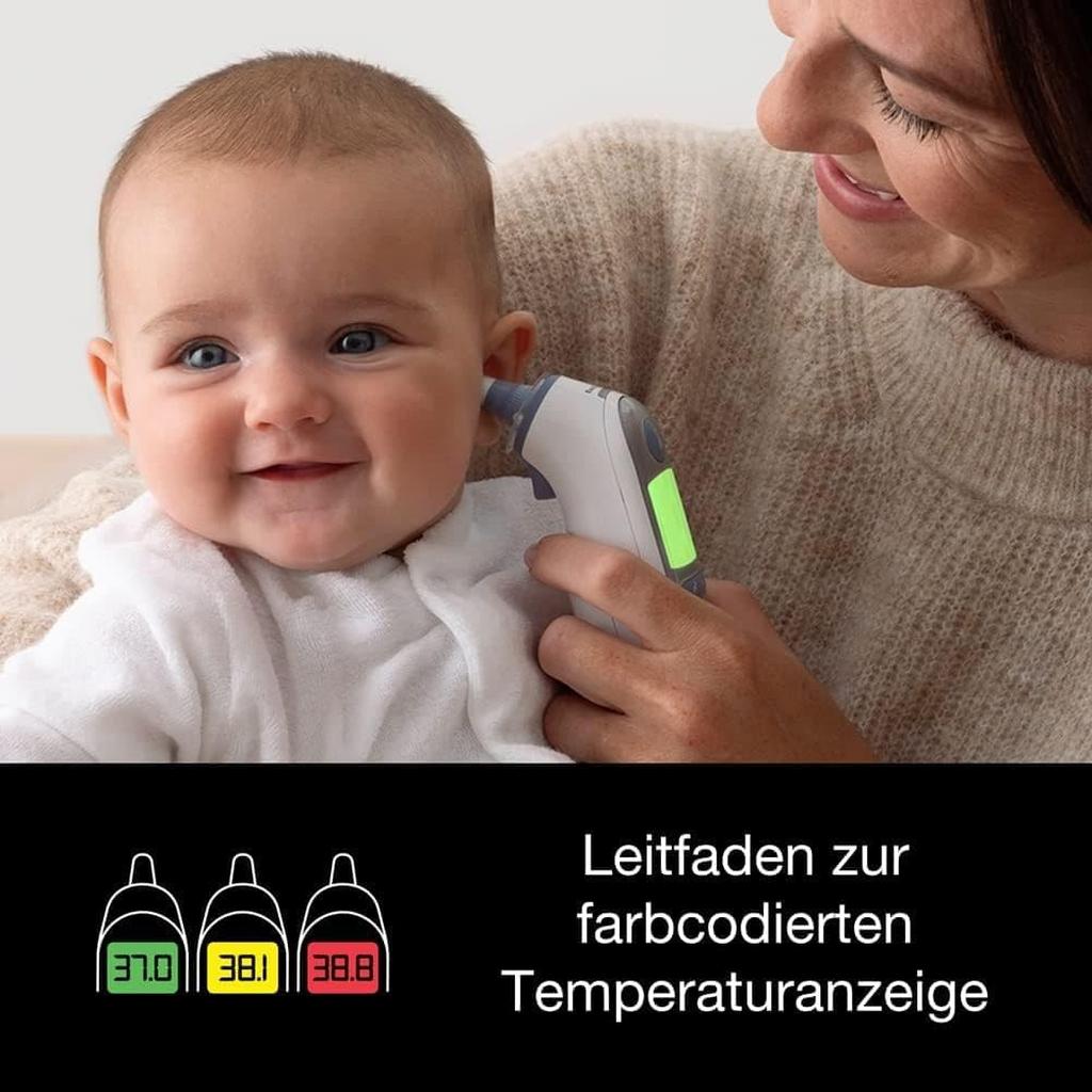Braun ThermoScan 7 Ear thermometer | Age Precision Technology | Digital Display | Baby and Infant Friendly | No.1 Brand Among Doctors1