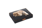 Ellie-Bo Large Dog Bed for 36-inch Dog Cage/Crate - Black Waterproof