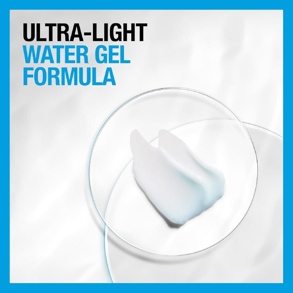 Neutrogena Hydro Boost Water Gel (1x 50ml), Oil-Free Face Cream with Hyaluronic Acid, Amino Acids and Electrolytes, Lightweight Face Care with 72 Hour Hydration, For Acne-Prone and Sensitive Skin