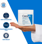 CeraVe Moisturising Cream Pot with Hyaluronic Acid and 3 Essential Ceramides for Dry to Very Dry Skin 454g