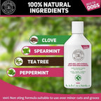 C&G Pets Dog Shampoo For Itchy Skin Antibacterial And Antifungal | Natural Medicated Low Lather Safe Formula | Fast Absorbing And Skin Cooling First Aid | Great For Grazes Skin Irritation