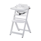 Bebeconfort Timba Evolutive Wooden High Chair, 6 Months-99 Years, Up to 110 kg, Baby High Chair, Removable Tray, Adjustable Seat & Footrest, 3-point Safety Harness, Fits Timba Baby, Natural Wood