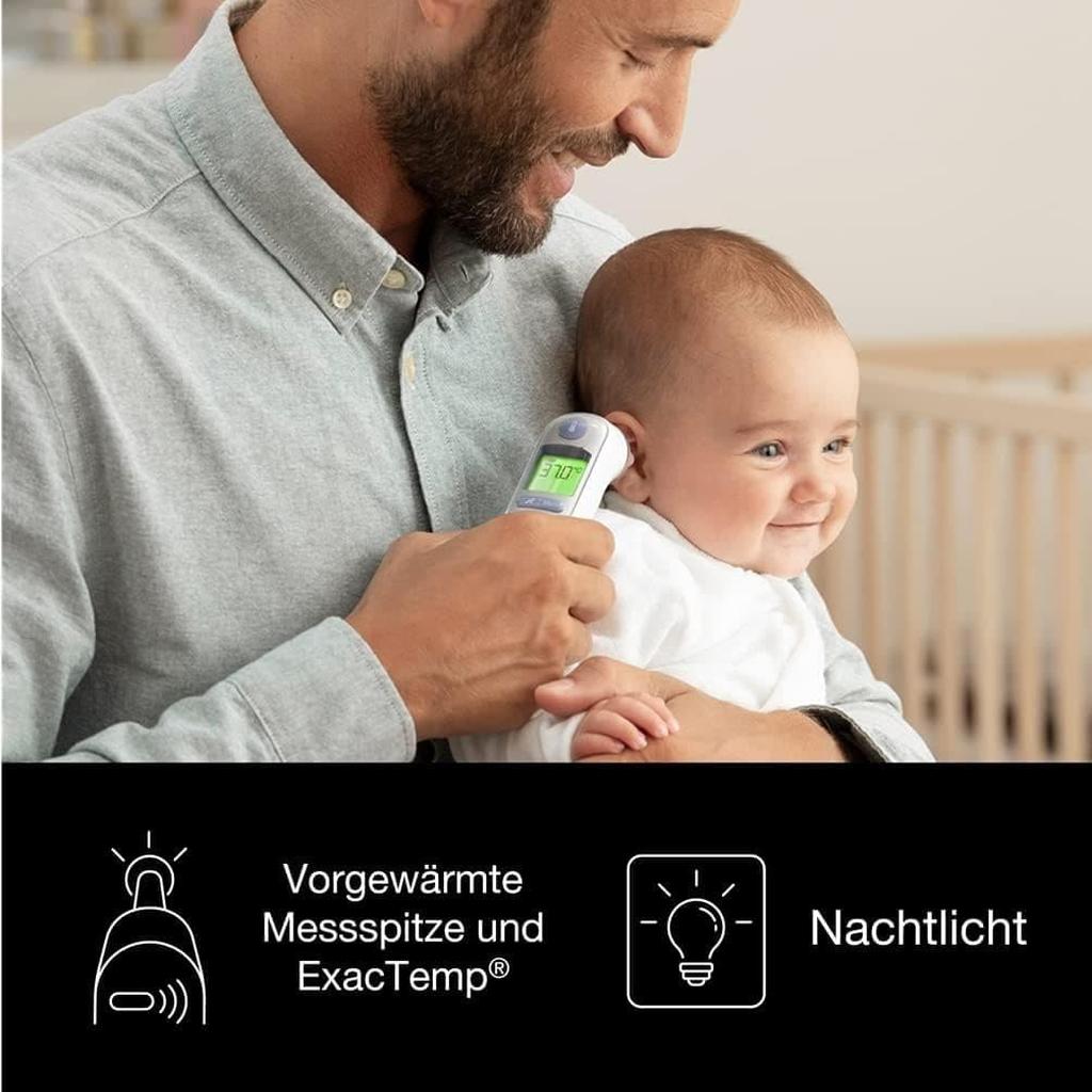 Braun ThermoScan 7 Ear thermometer | Age Precision Technology | Digital Display | Baby and Infant Friendly | No.1 Brand Among Doctors1