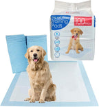 Bargain Factory - Pet Potty Training Pads Pack of 50 for Dogs Puppy Pads - Super-Absorbent 5 Layers Waterproof - 56 x 56 cm - Disposable Puppy Pee Pads
