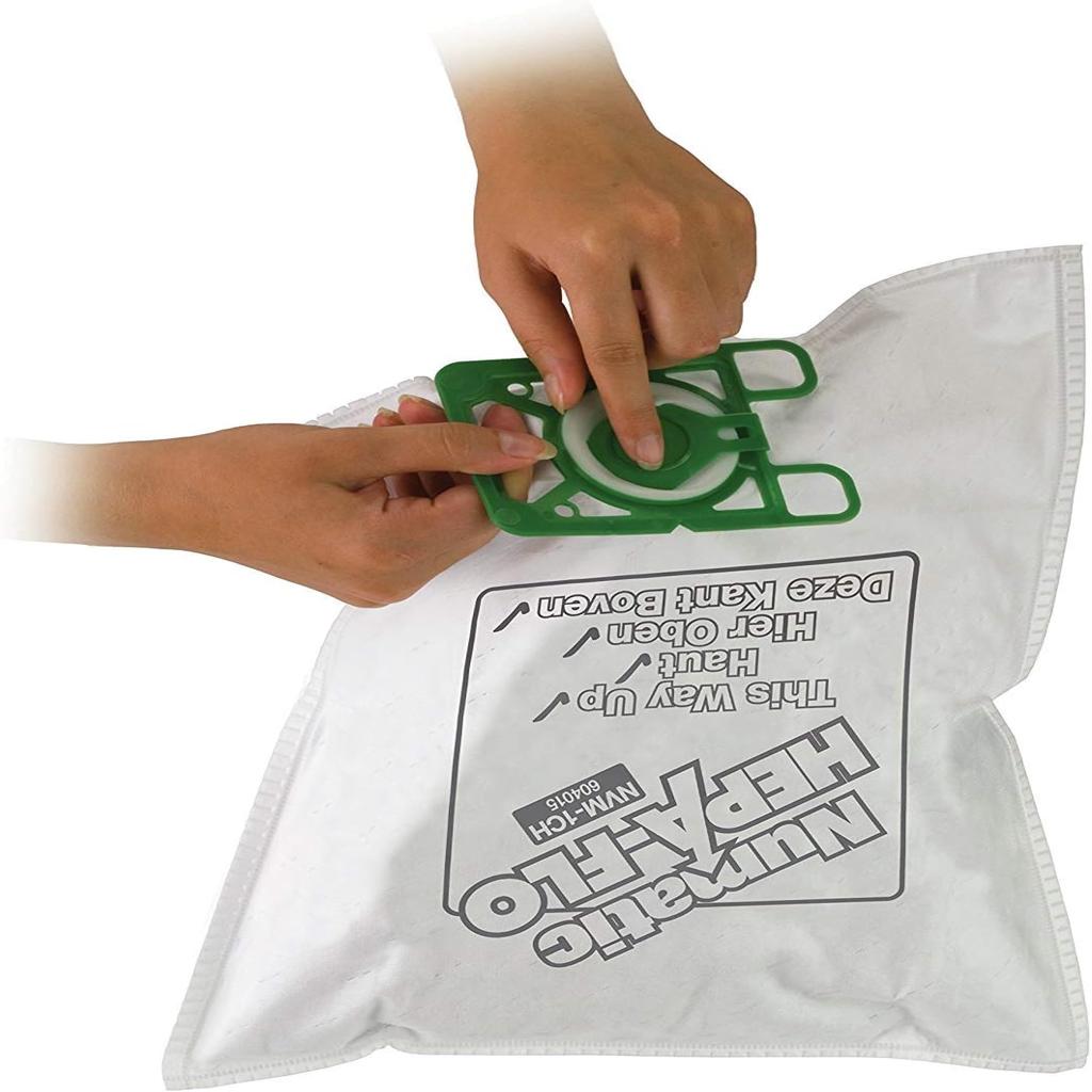 Henry NVM-1CH/907075 HepaFlo Vacuum Bags, White, 10 Count (Pack of 1)
