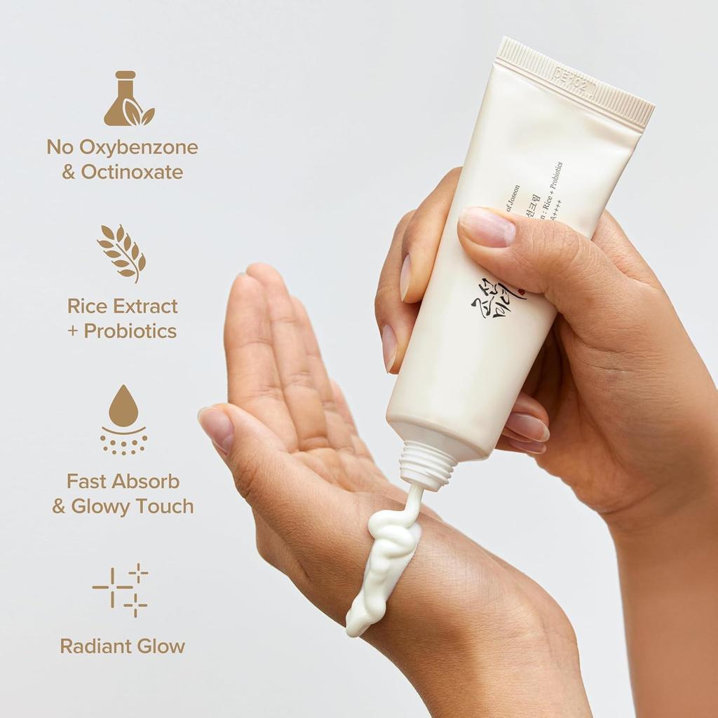 Beauty of Joseon - SPF 50+ sunscreen with rice extracts, and probiotics (1) (1)