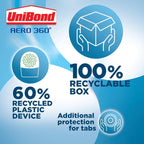 UniBond AERO 360° Moisture Absorber Neutral Refill Tab, ultra-absorbent and odour-neutralising, for AERO 360° Dehumidifier, Condensation Absorbers, 450 g (Pack of 4)