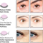 Under Eye Mask - Reduce Dark Circles, Puffy Eyes, Undereye Bags, Wrinkles - Gel Under Eye Patches, Vegan Cruelty-Free Self Care by grace and stella (24 Pairs, Gold)