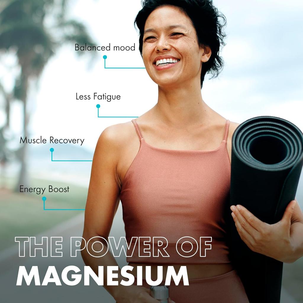 Incite Nutrition Magnesium Glycinate - 500mg - Premium Quality Natural - High Strength 100 Vegan Capsules (3 Month Supply) with Highest Bioavailability - Magnesium Supplements (bisglycinate)