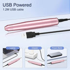 Electric Nail Files, Professional Nail Drill Machine, 20000RPM Adjustable Speed Manicure Pedicure Set with 6 Drill Bits, Low Vibration Low Noise Electric Nail Drill for Gel/Acrylic Nails for Beginner