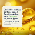 YuMOVE Senior Dog Joint Supplement - 120 Tablets, For Dogs Aged 8+ - Hip & Joint Aid for Older Dogs with Glucosamine, Chondroitin, ActivEase Green Lipped Mussel, Higher Strength for Joint Care