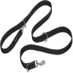 Company of Animals HALTI Training Lead Size Large Black, 2m, Professional Dog Lead to Stop Pulling on the Lead, Perfect for Puppy Walks, Easy to Use Double-Ended Dog Leash, Lightweight Soft & Durable