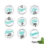 Peppersmith - British Peppermint Mints - 100% Plant Based Xylitol - Breath Freshener - Sugar Free Mints - Benefits Oral Health - Pocket Packs - 12x15g Brand: Peppersmith