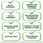 Pure Via - Crystallized Powder, Alternative to Natural Sugar - Stevia, Zero Calorie, 1 x 1 kg