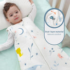 Mosebears Baby Winter Sleeping Bag, Children's Sleeping Bag, 2.5 Tog, Baby Sleeping Bags,100% Cotton for Various Sizes from Birth to Age of 24 Months(12-18 Months)