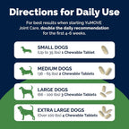 YuMOVE Senior Dog Joint Supplement - 120 Tablets, For Dogs Aged 8+ - Hip & Joint Aid for Older Dogs with Glucosamine, Chondroitin, ActivEase Green Lipped Mussel, Higher Strength for Joint Care