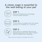 Kaytee Clean & Cozy White Paper Bedding, Made for Small Animals, 85 Liters