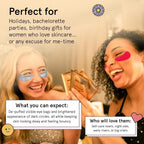 Under Eye Mask - Reduce Dark Circles, Puffy Eyes, Undereye Bags, Wrinkles - Gel Under Eye Patches, Vegan Cruelty-Free Self Care by grace and stella (24 Pairs, Gold)