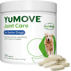 YuMOVE Senior Dog Joint Supplement - 120 Tablets, For Dogs Aged 8+ - Hip & Joint Aid for Older Dogs with Glucosamine, Chondroitin, ActivEase Green Lipped Mussel, Higher Strength for Joint Care