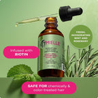 Honey Scalp & Hair Strengthening Oil, Rosemary & Mint for Healthy Hair Growth, 60ml