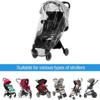 Hrzeem Universal Rain Cover For Pushchair,Pram Cover,Rain Pram,Travel Weather Shield Windproof, Waterproof, Protect From Sun Dust Snow Brand: Hrzeem