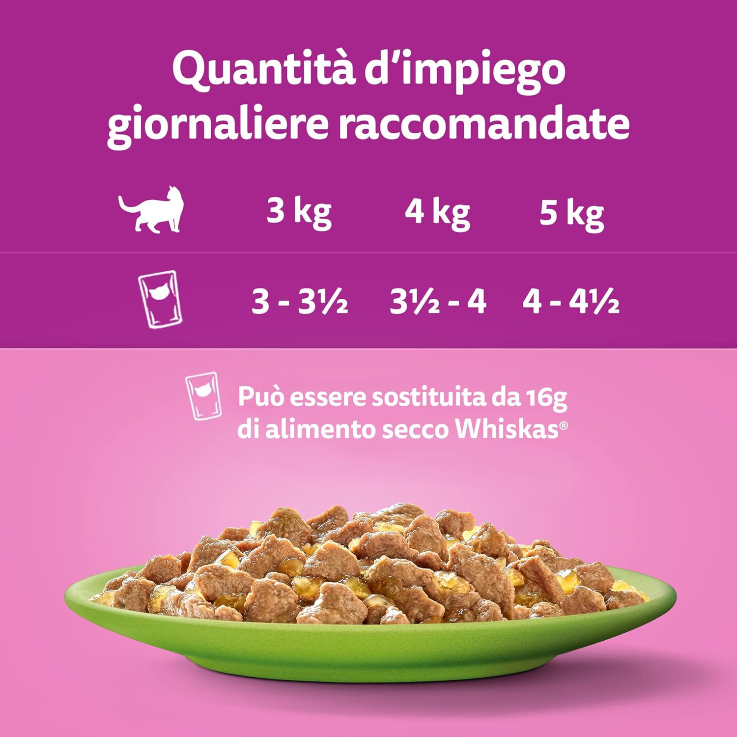 whiskas 1+ Adult Classic Selection in Gravy 84 Pouches, Adult Wet Cat Food, Megapack (84 x 85 g)