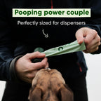 Beco Strong & Large Poop Bags - 270 Bags (18 Rolls of 15) - Unscented - Dispenser Compatible Dog Poo Bags [Energy Class A]