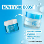 Neutrogena Hydro Boost Water Gel (1x 50ml), Oil-Free Face Cream with Hyaluronic Acid, Amino Acids and Electrolytes, Lightweight Face Care with 72 Hour Hydration, For Acne-Prone and Sensitive Skin