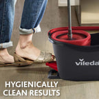 Vileda Turbo Spin Mop Refill, Pack of 2 Turbo Mop Head Replacements, Fits all Vileda Turbo Mops, Authentic Vileda Mop Head