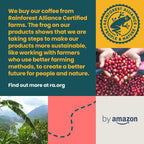 by Amazon Intenso Ground Roasted Coffee, Medium Roast, 1 kg, 4 Packs of 250 g, Rainforest Alliance Certified (Former Brand Happy Belly)