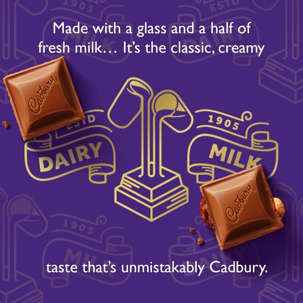 Cadbury Heroes Chocolate Bulk Share Box, Assorted Mini-Size Milk Chocolate Bars, 2 kg (Pack of 1)