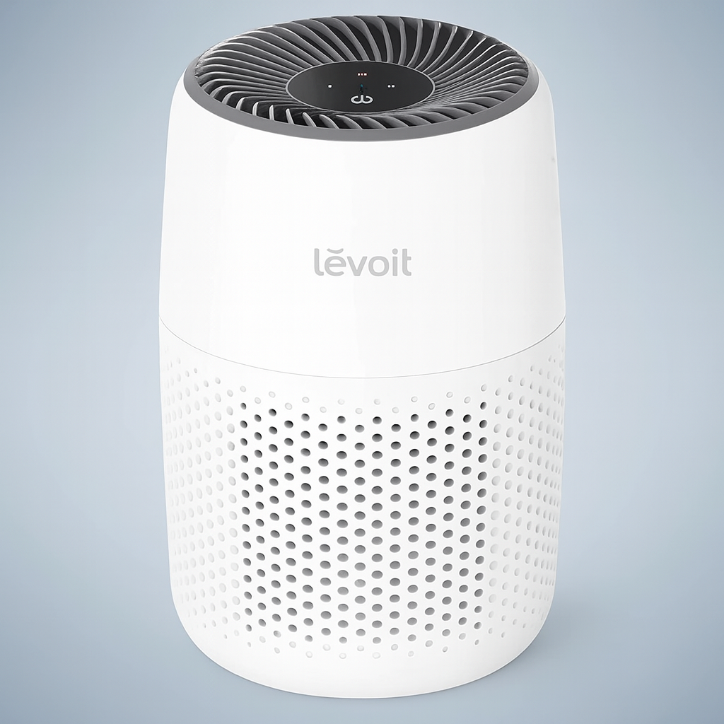 LEVOIT Air Purifier for Bedroom Home, Quiet HEPA Filter Cleaner with Fragrance Sponge & 3 Speed for Better Sleep, Air Frenshener, Allergies, Dust, Pet Dander, Odour, Smoke, Office, Desktop, Core Mini