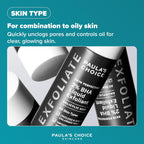 Paula's Choice SKIN PERFECTING 2% BHA Liquid Exfoliant - Face Exfoliating Peel Fights Blackheads & Enlarged Pores - for a Healthy Glow - with Salicylic Acid - Combination & Oily Skin - 30 ml