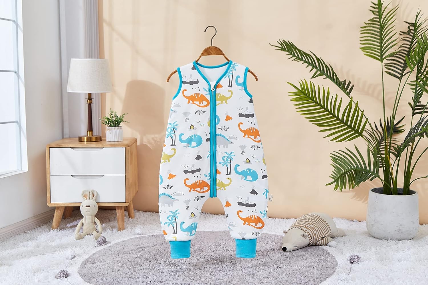 Mosebears Baby Sleeping Bag All Year Round Children's Sleeping Bag Winter 2.5 Tog 100% Organic Cotton Sleeping Bag Various Sizes Autumn Winter Sleeping Blanket